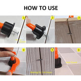 Reusable Tile Leveling System