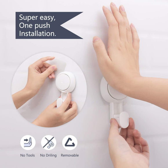 Suction Cup Hooks Reusable Suction Hooks