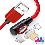 Elbow Magnetic Absorption Charging Cable