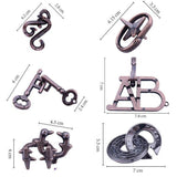 Magic Zinc Alloy Unlock Educational Toy