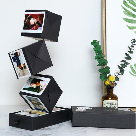 Surprise Black Bounce Gift Box DIY Handmade Photo Album