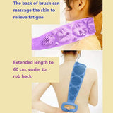 Silicone Body Brush Bath Belt