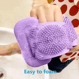 Silicone Body Brush Bath Belt