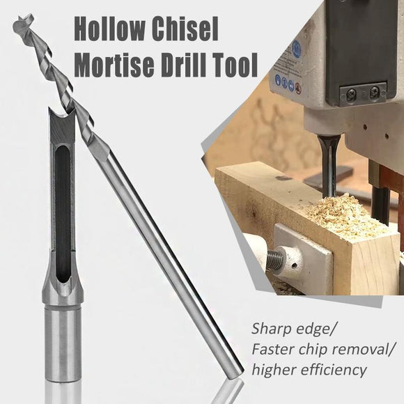 Hollow Chisel Mortise Drill Tool(1SET)