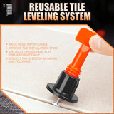 Reusable Tile Leveling System