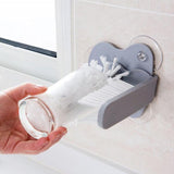 Wall-mounted Glass Cleaning Brush