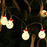 Christmas Snowman Fairy LED Twinkle Lights