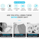 Spin Spa Body Brush with 5 Attachments（1 set）
