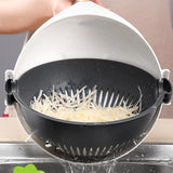 Rotate The Vegetable Cutter