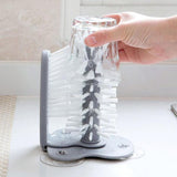 Wall-mounted Glass Cleaning Brush