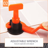 Reusable Tile Leveling System