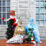 Mintiml One-Tug Bags Christmas Drawstring Gift Bag Set