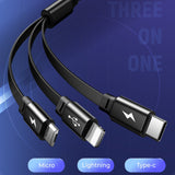 3 In 1 Telescopic Data Line