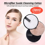 Microfiber Suede Cleansing Cotton(3pcs)