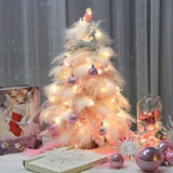 Pink Feathered Christmas Tree