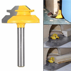 1/4-Inch Shank 45-Degree Lock Miter Router Bit