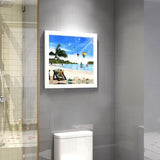 Foldable Bathroom Mural Storage Box