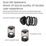 TWS Magnetic Bluetooth Speaker transparent