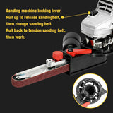 Belt Sander Angle Grinder Attachment