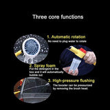 Auto Rotating Retractable Car Wash Brush
