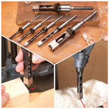 Hollow Chisel Mortise Drill Tool(1SET)