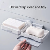 Double Layer Draining Soap Holder