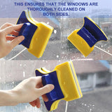 Double side window cleaner