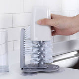 Wall-mounted Glass Cleaning Brush