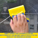 Double side window cleaner
