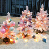 Pink Feathered Christmas Tree