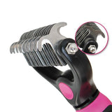 Pet bristle brush