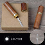 Self-threading Needles