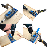 2 In 1 Woodworking Straight Hole And Diagonal Hole Positioner