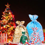 Mintiml One-Tug Bags Christmas Drawstring Gift Bag Set