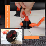 Reusable Tile Leveling System