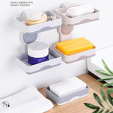 Double Layer Draining Soap Holder