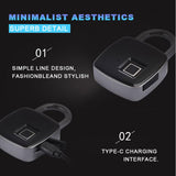 Portable Fingerprint Smart Lock