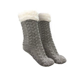 Cozy Fuzzy Fleece Slipper Socks