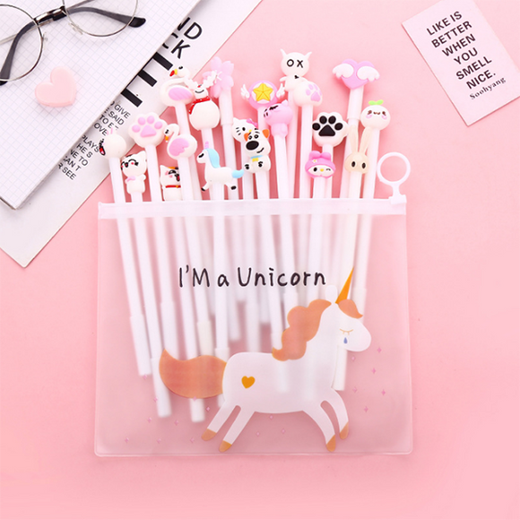 Cartoon Neutral Pen (20 Pcs)