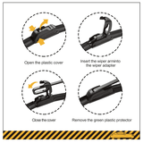 Popular Type Windshield Wiper Blades