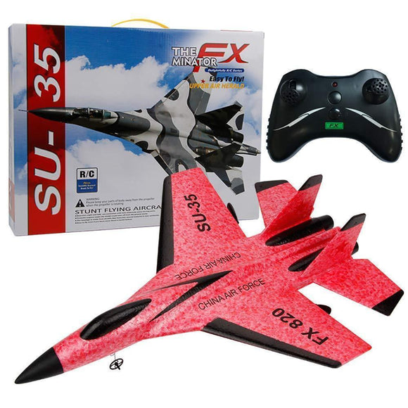 Foam remote control fixed-wing aircraft