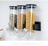 Wall-Mounted Canister Cereal Dispenser