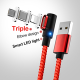 Elbow Magnetic Absorption Charging Cable