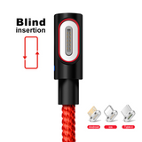 Elbow Magnetic Absorption Charging Cable